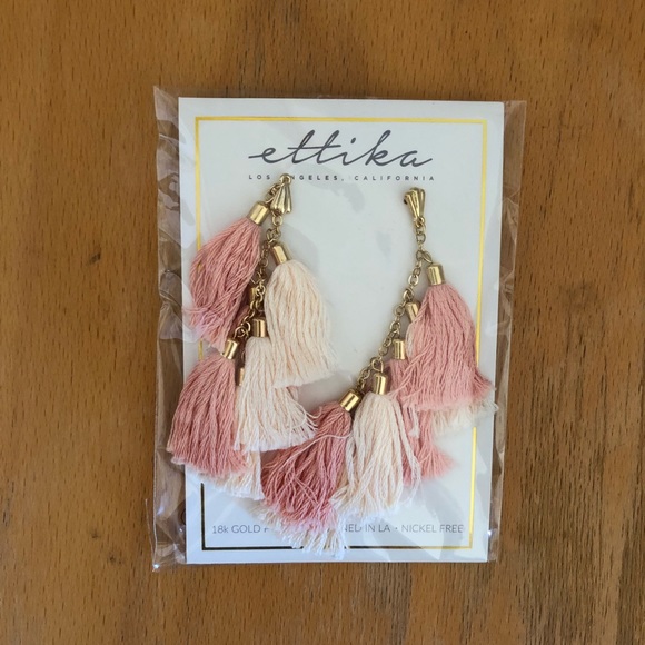 Ettika daydreamer tassel earrings - Picture 3 of 3